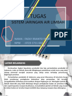 TUGAS Sistem Jaringan Air Limbah