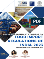 Brochure2023-Food Import Regulations of India