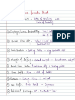 Formula Sheet O Level