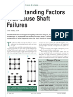 Machinery Shaft Failure Analysis