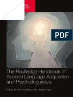 The Routledge Handbook of Second Language Acquisition and Psycholinguistics-1