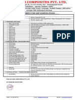 Data Sheet For FRP Poles - Satyam