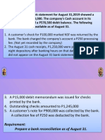 PT Bank Reconciliation Statement