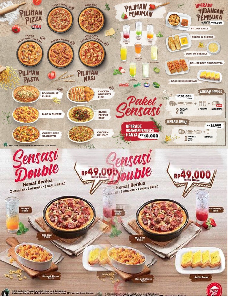 Menu Pizza PDF