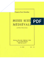 Petite Suite Medievale by Francis Paul Demillac