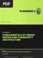 Urban Design Fundamentals and Community Architecture | PDF