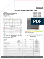 Datasheet: Non-Silicone Thermally Conductive Gap Filler