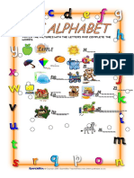 The Alphabet - Worksheet