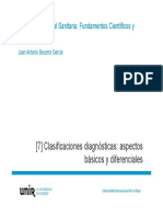 Tema 7. Clasificaciones Diagnosticas