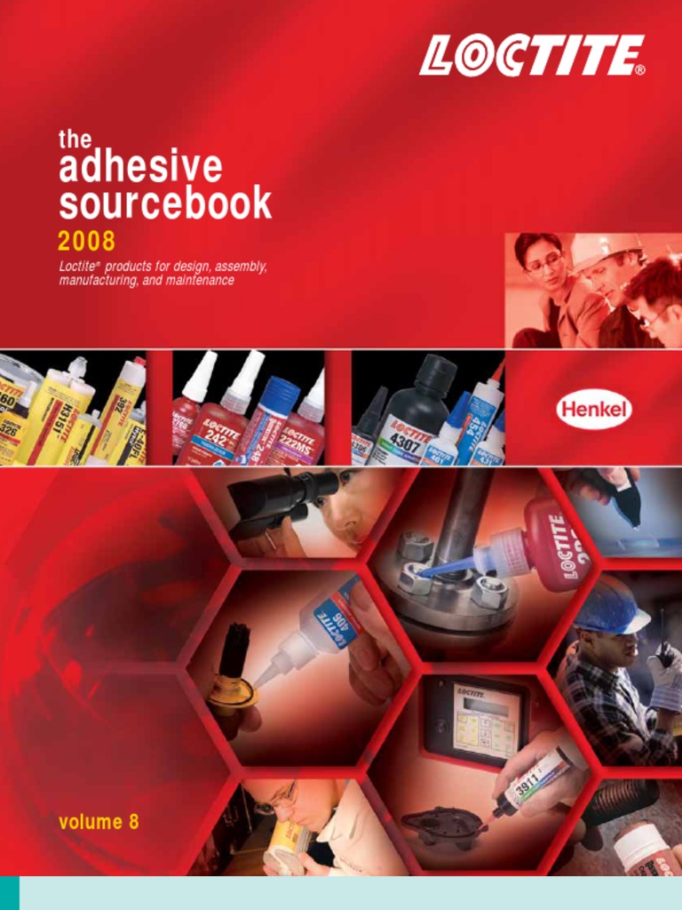 Loctite Guide 2008 PDF Adhesive Ultraviolet