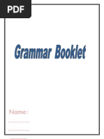 Grammar Booklet 3& 4