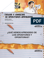 Los 6 Trucos y Consejos de Opositores Aprobados