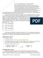 ANOVA1 Weight-Unweight