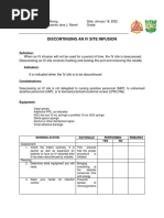 Discontinuing IV Fluids Ancog, J