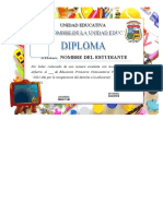 Diplomas de Honor Lic. Lopez Al Servicio de La Educacion