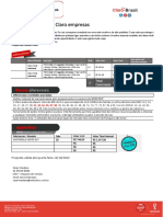 Proposta Claro Empresas:Individual - CDLCL