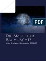 Die Magie Der Rauhnächte Mein Rauhnachtskalender 2022 2023