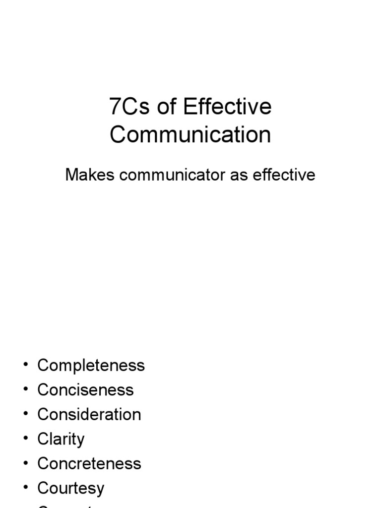 7Cs_of_Effective_Communication | PDF