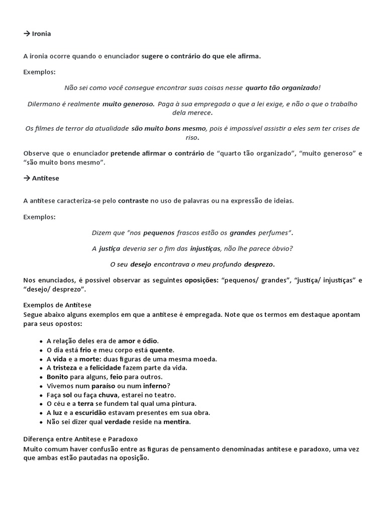 6 Ano Figuras de Linguagem | PDF