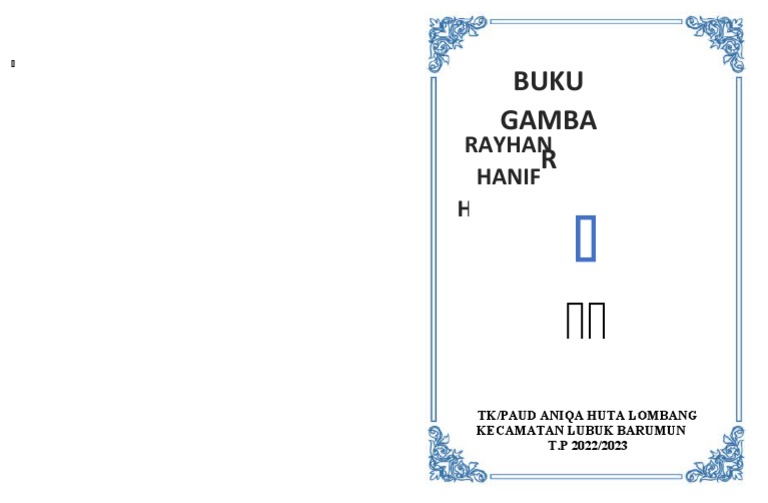 Sampul Buku Gambar | PDF