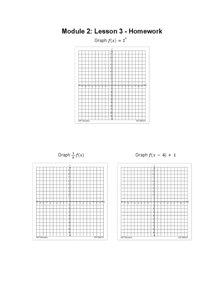 Lesson 3 Homework (3) | PDF
