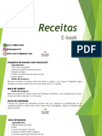 Receitas saudáveis e fáceis em e-book