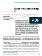 Climate Change Polarisation