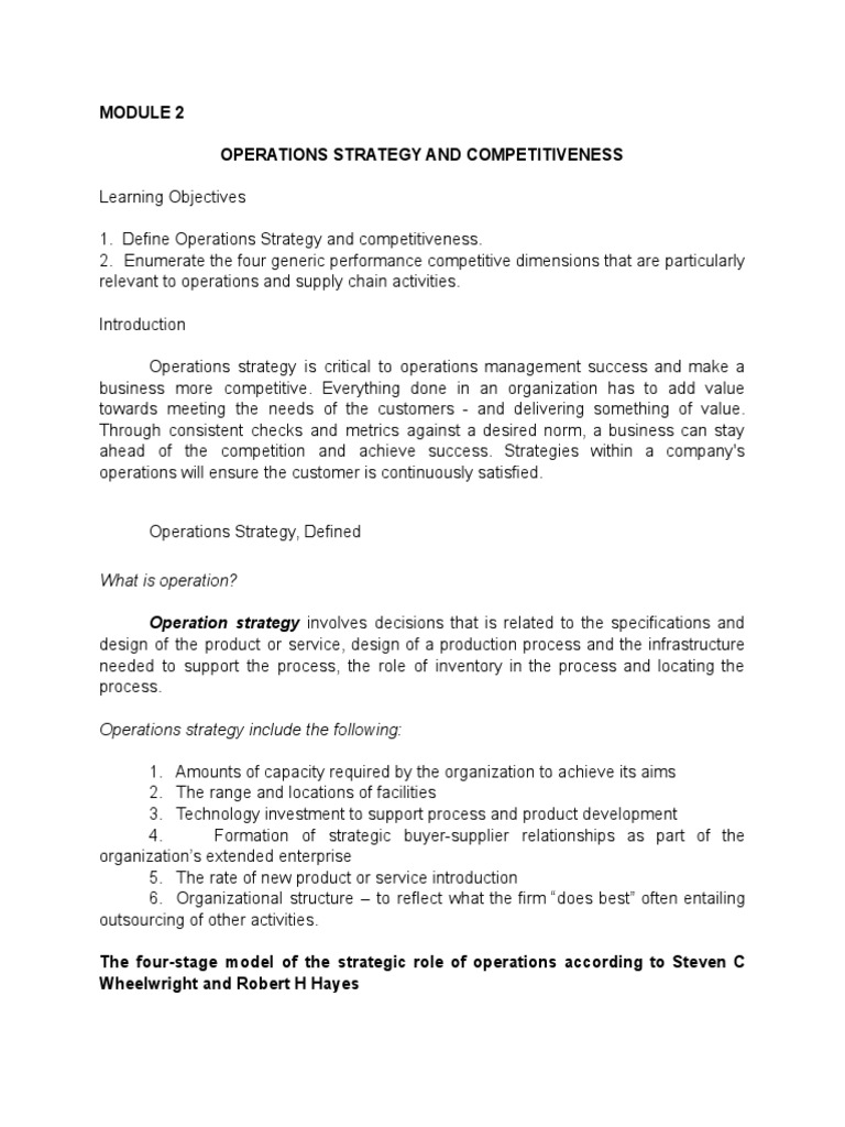 Module 2 Pdf Supply Chain Reliability Engineering