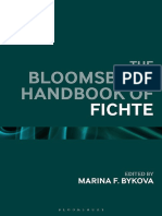 The Bloomsbury Handbook of Fichte (Bloomsbury Handbooks) (Marina F. Bykova (Editor) )