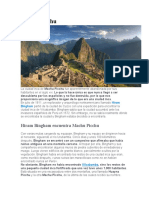 Machu Picchu