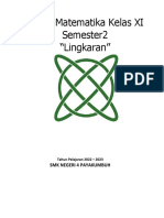 Modul Matematika Lingkaran Xi Wajib