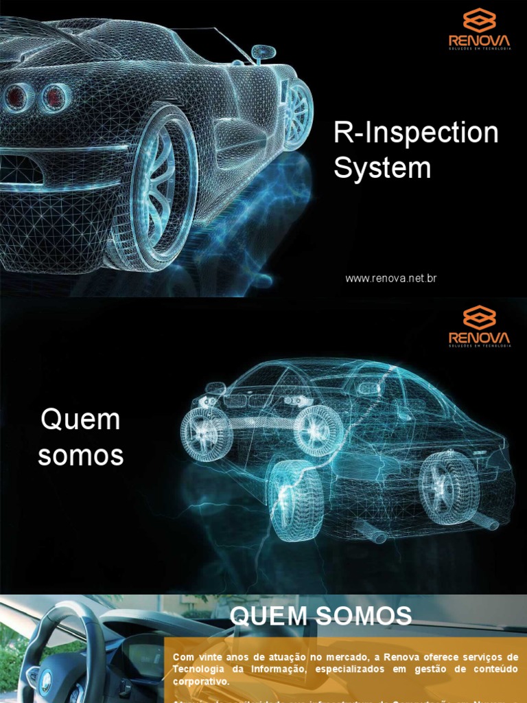 Sistema R-Inspection para Vistorias Veiculares | PDF | Rede mundial de ...