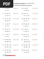 solving_simultaneous_equations_a_answer_sheet