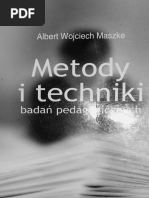 Krzysztof Rubacha Metodologia Badań Nad Edukacją | PDF