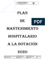 Plan de Mtto A La Dotacion Hospitalaria 2020 HFPS