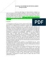 El Trabajador Social y Su Intervención en El Ámbito Hospitalario