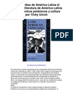 S de América Latina El Arte de La Literatura de América Latina de Encuentros Polémicos y Cultura Por Vicky Unruh - Averigüe Por Qué Me Encanta!