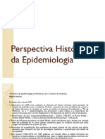 História da Epidemiologia em