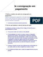 Ação de consignação em pagamento: extinção da dívida mediante depósito judicial