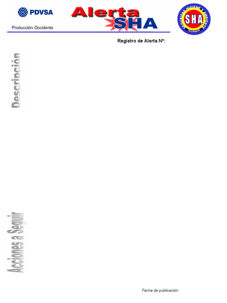 Formato Alerta | PDF