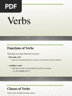 Lecture Notes - Verbs