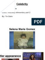 Selena Gomez's inspiring life story for students