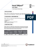 control and signal cable 150V