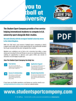 Student Sport Company - Soccer Flyer PDF