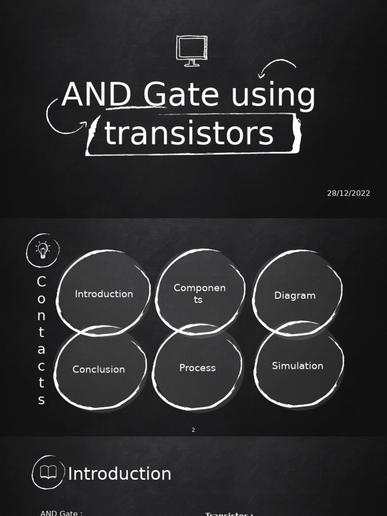 And Gate Using Transistors | PDF | Logic Gate | Transistor