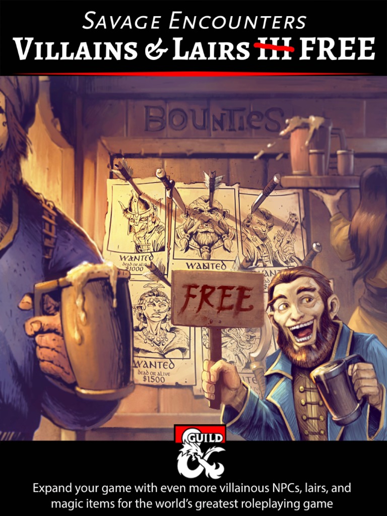 Savage Encounters Villains & Lairs 3 PDF Wizards Of The Coast