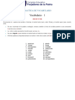 Vocabulario 1