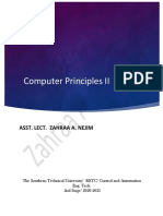 Computer Principles II - Functions
