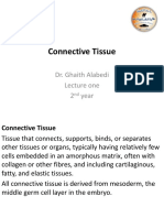 Connective Tissue Lecture 1