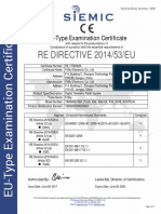 CE RE Directive Examination Certificate (Final) SC17060902 FEC 005 (17020332C)